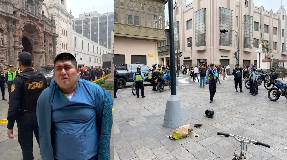 Hombre muere tras ataque armado cerca del Mercado Central de Lima: dos presuntos implicados fueron detenidos