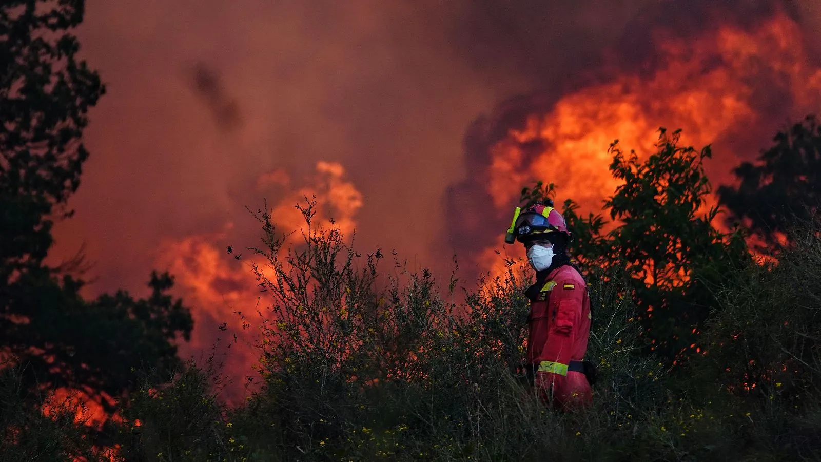 España declara emergencia nacional por incendios forestales mientras Francia evacúa a 44 mil personas por el avance del fuego