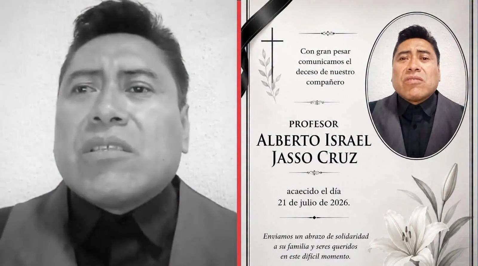 ¿Estará vivo el profesor Alberto Israel Jasso?