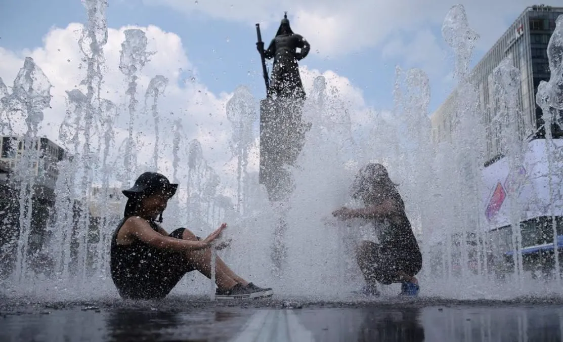 Ola de calor en Corea del Sur: Seúl alcanza 40,2 °C por primera vez desde 2018