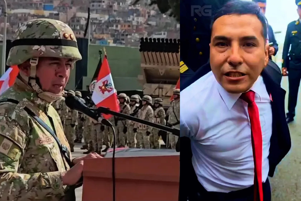 Suboficial del Ejército es detenido con una pistola Browning cerca del estrado oficial de la Gran Parada Militar
