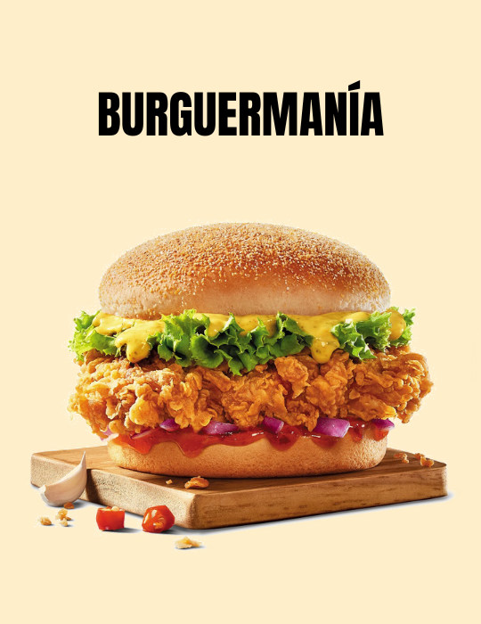 Hamburguesa Burguermanía
