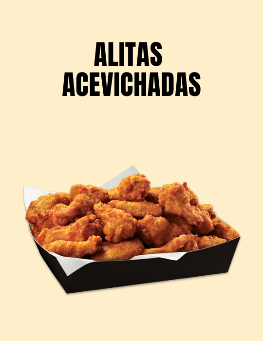 Alitas Acevichadas